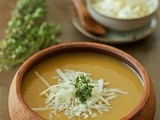 Caramelized onion bisque