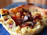 Onion and bacon tart: a recipe