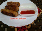 Quick Chicken kababs