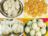Ganesh Chaturthi recipes - Ukadiche Modak recipe - Steamed Modak - Fried Modak recipe