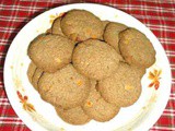 Jowar raagi badam cookies - sorghum finger millet almond cookies - cookie recipes