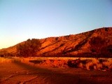 5 minutes of sunset in Alice Springs