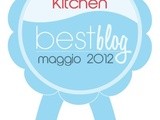 Best Blog in May award from Open Kitchen Magazine