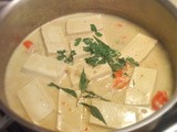 Coconut and ginger tofu