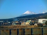 Fuji from the Shinkansen