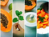 Papaya, Lime and Mint Salad