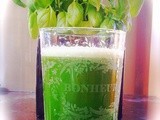 Super green juice, and it tastes lovely