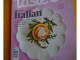 Taste Magazine, Italian issue, and bye bye