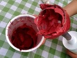 The easiest sorbet ever, almost an ice cream in fact, but vegan, sugar free, gluten free, basically just two ingredients