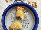 Tip for peeling ginger
