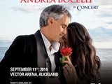 Win tickets to Andrea Bocelli in Concert in Auckland