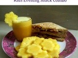 Soya Nuggets/vadam Sandwich - Kids Evening Snack Combo