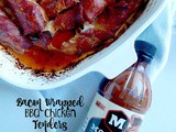 Bacon Wrapped bbq Chicken Tenders