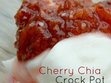 Cherry Chia Crock Pot Jam