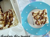 Chocolate Chip Popcorn Buster Bars
