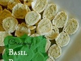 Creamy Basil Pesto Pinwheels