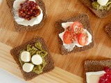 Holiday Appetizer Toasts