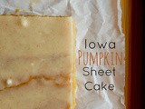 Iowa Pumpkin Sheet Cake