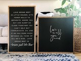 Lakeside Lettering Co. Hand Painted Signs Giveaway: Day 11