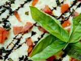 Margarita Pizza with Balsamic Drizzle