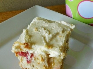 Rhubarb Custard Dessert