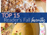 Top 15 Reader's Fall Favorites