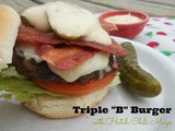Triple  b  Burgers with Hatch Chili Mayo {+ giveaway!}