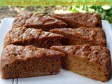 Carrot Spice Cake – Wholegrain and Vegan
