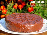 Wartime Cake | Cake-Pan Cake (Egg less, Butter free and Low Calorie)