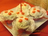 Papaya Coconut Cupcakes