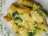 Cheesy Chicken, Broccoli, & Rice Casserole