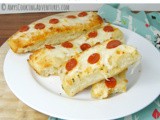 Cheesy Pepperoni Breadsticks
