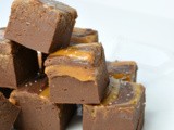 Dark Chocolate Salted Caramel Fudge {Food 'n Flix}