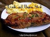 Garlic-Thyme Steak