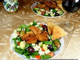 Greek Salad with Gryo Style Pork