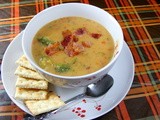 Loaded Cheesy Potato Soup