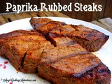 Paprika Rubbed Steaks
