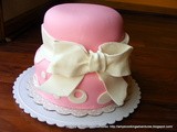 Pretty in Pink Cake & White Almond Sour Cream Cake