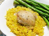 Saffron Rice & Chicken #foodnflix #foodiesread