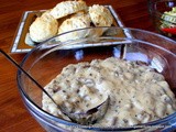 Sausage Gravy and Biscuits