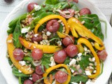 Spinach Salad with Roasted Grapes #FoodNFlix