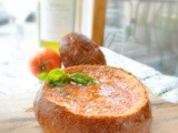 Traditional Tuscan Tomato Porridge {Pappa al Pomodoro} (Cook the Books Club)