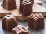 Homemade Chocolate Mint Filled Chocolates