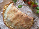 Homemade Fresh Veggie Calzone