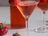 Homemade Strawberry Liqueur Two Ways