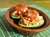 3 Ingredient Stuffed Avocado