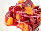 Beet Root and Orange Salad
