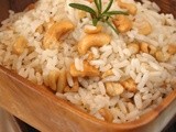 Cashew Rosemary Rice