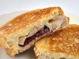 Grilled Turkey and Cranberry Sandwich