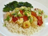 Shrimp and Paneer Chili Stir Fry